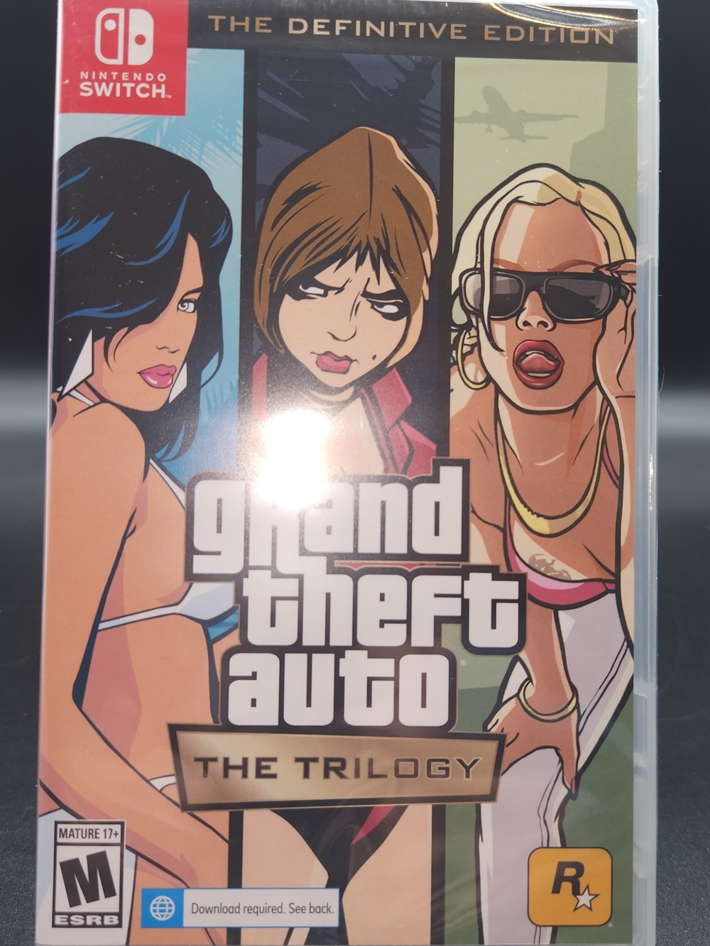 Grand Theft Auto: The Trilogy - Nintendo Switch (Definitive Edition) - New/Seale